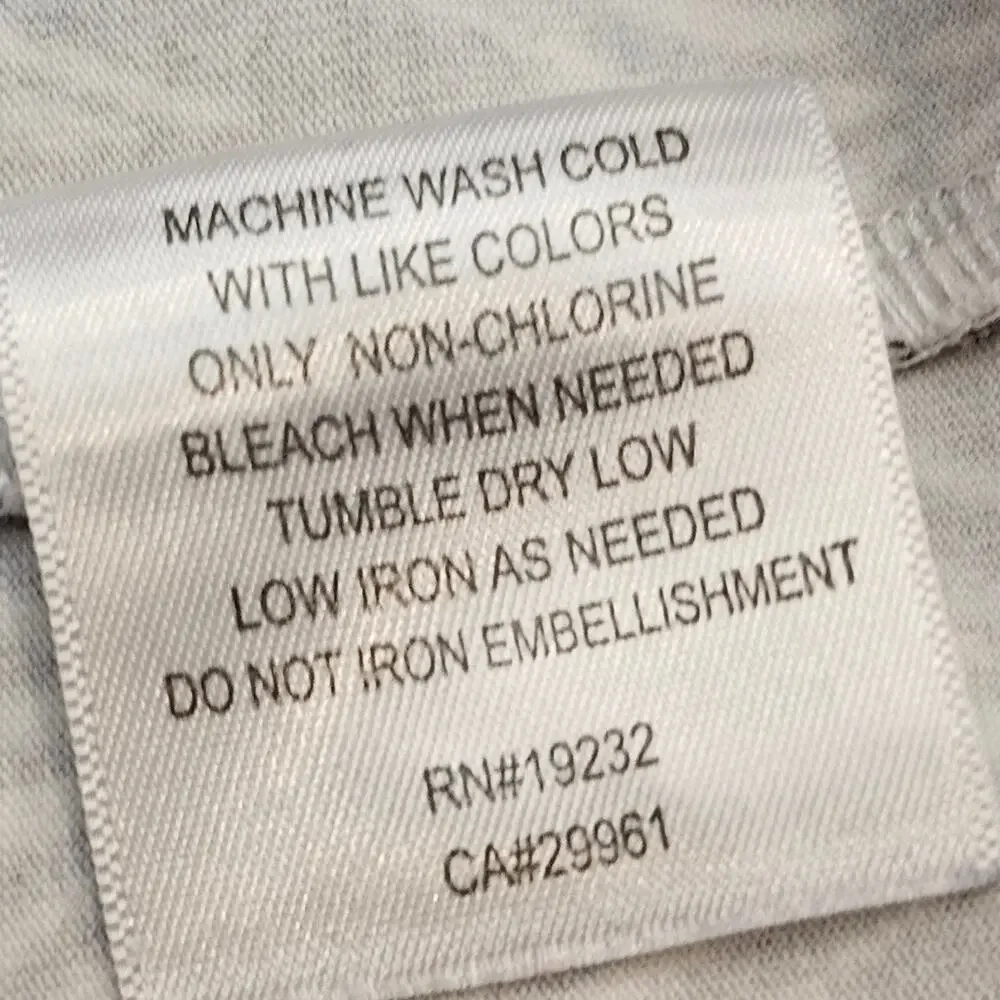 Alfred Dunner Crystal Embellished Square Neckline 3/4 Sleeve Top XL